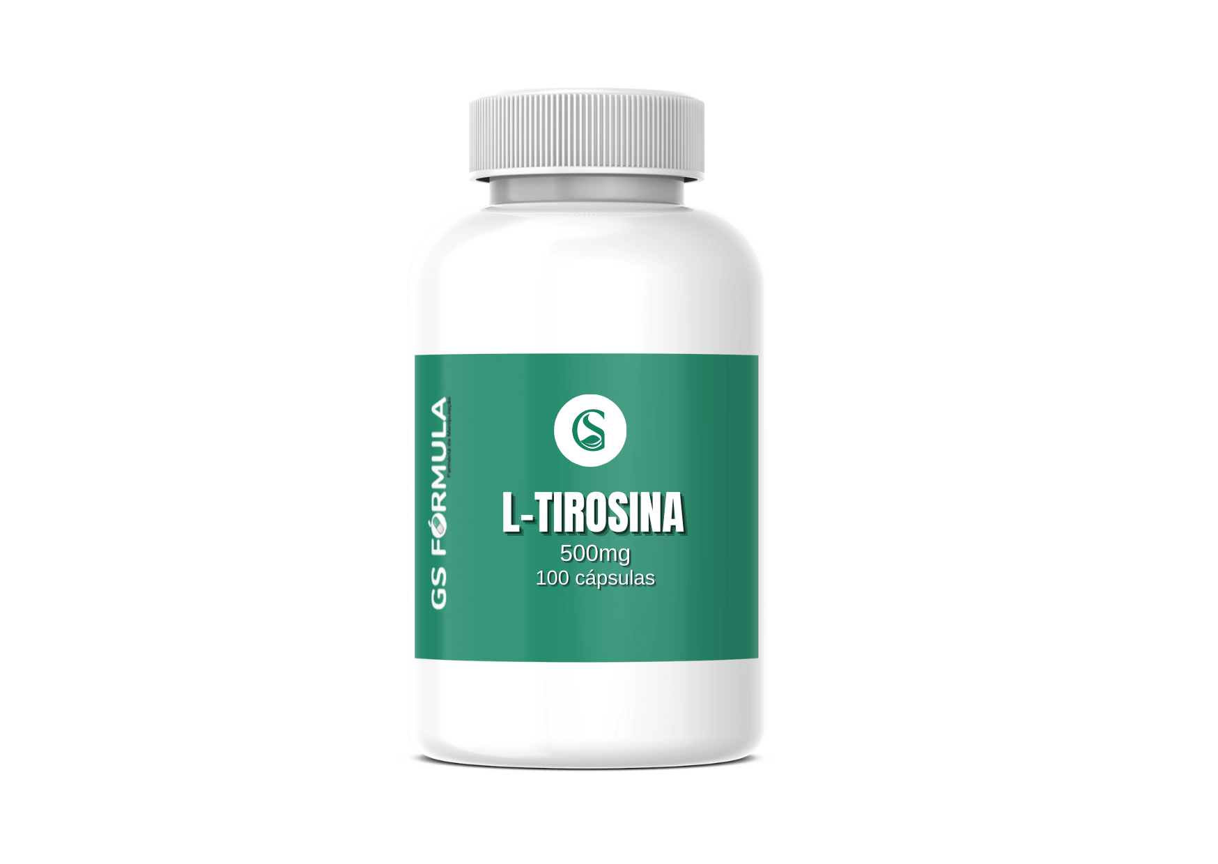 L-Tirosina 500mg - 100 cápsulas